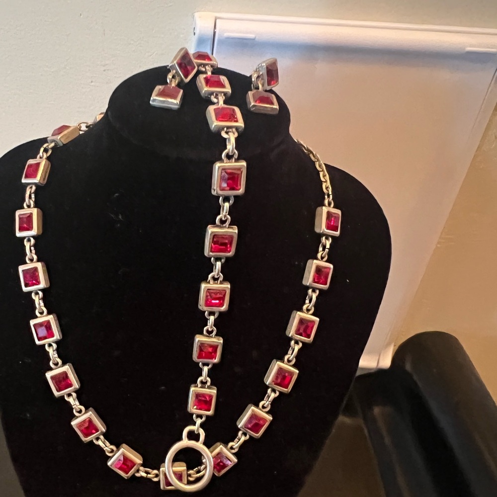 Spanish necklace, bracelet and earrings